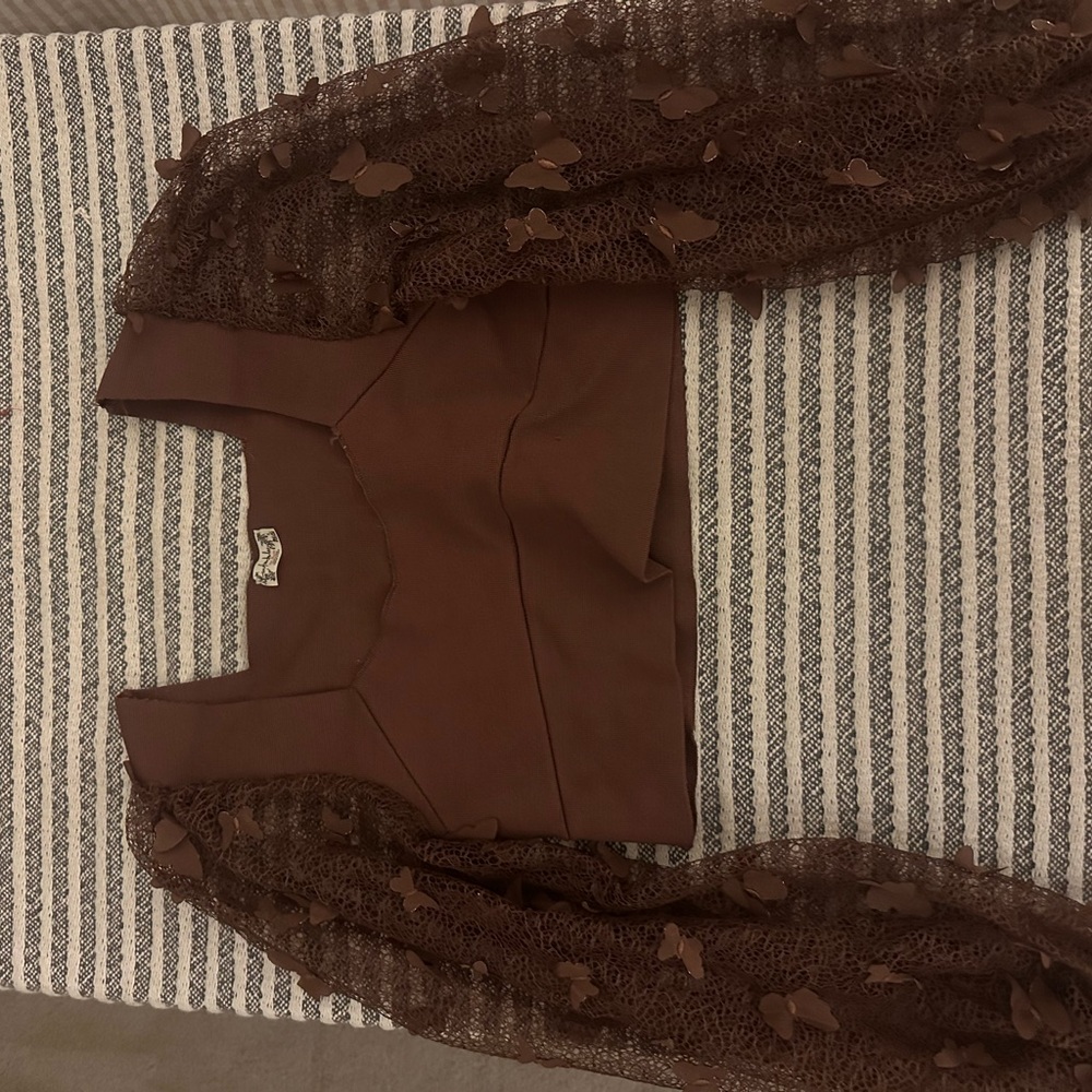 Free People Flutter By crop top - Picture 2 of 4